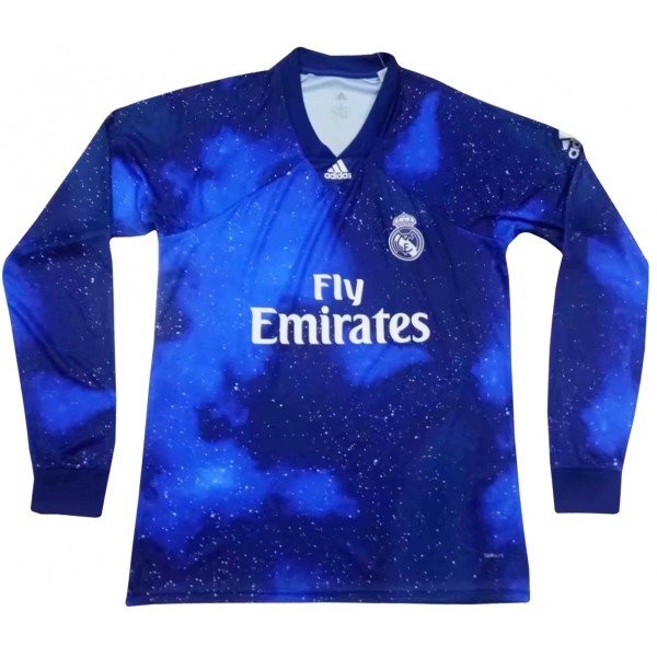 Camisa oficial Adidas Real Madrid edição FIFA 2019 manga comprida